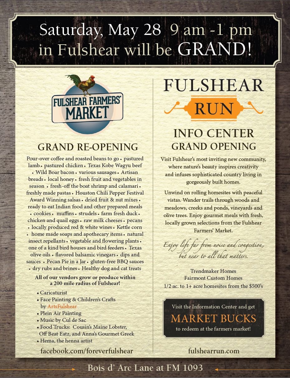 13246340_1083605871699167_4806645284162451743_o Fulshear Run